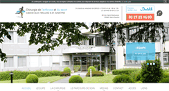 Desktop Screenshot of chirurgie-arthrose-sport.com